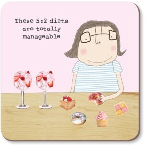 Rosie Made a Thing Manageable coaster
