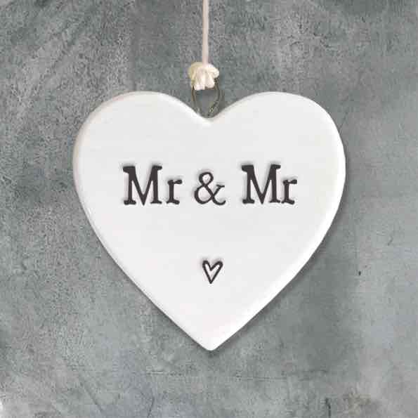 East of India Mr and Mr Porcelain Heart
