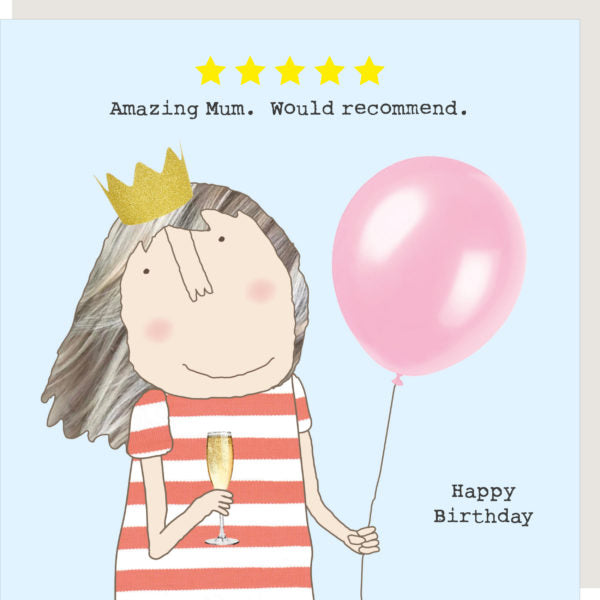 Rosie Made a Thing Card - Five Star Mum