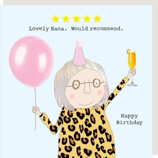 Rosie Made a Thing Card - Five Star Nana