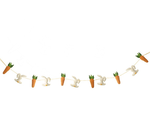 carrot-rabbit-garland