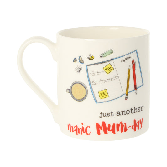Dandelion Stationery Manic Mum day Mug