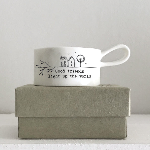east-of-india-good-friends-handled-tea-light-holder 2