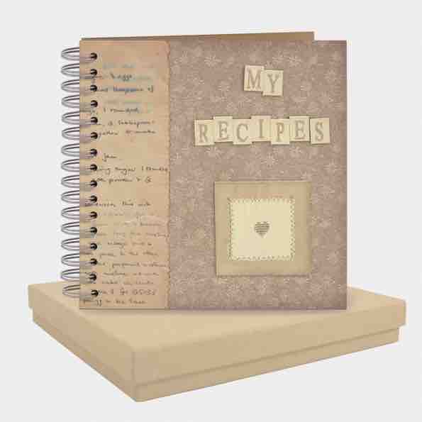 East of India My Recipes Pocket Book White