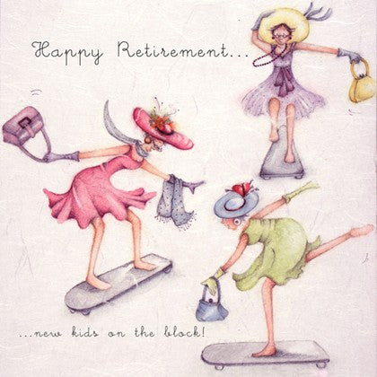 Happy Retirement Female Card
