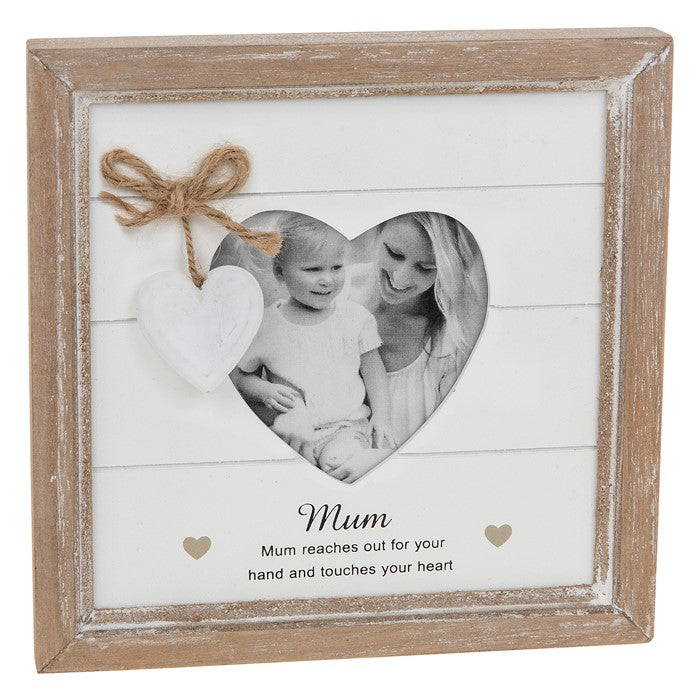 Provence Mum Heart Photo Frame