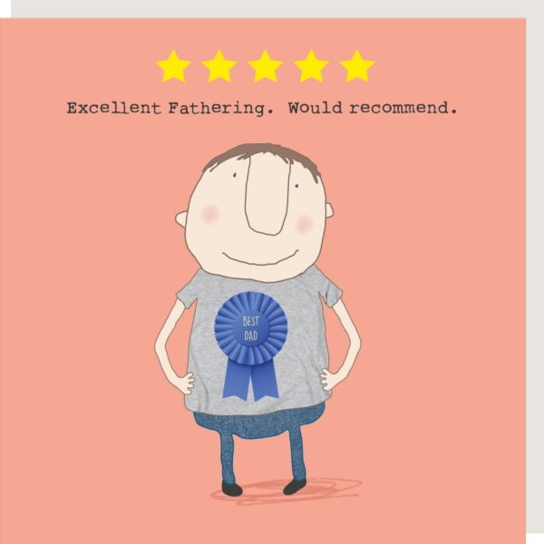 Excellent Fathering. Would Recommend. Card