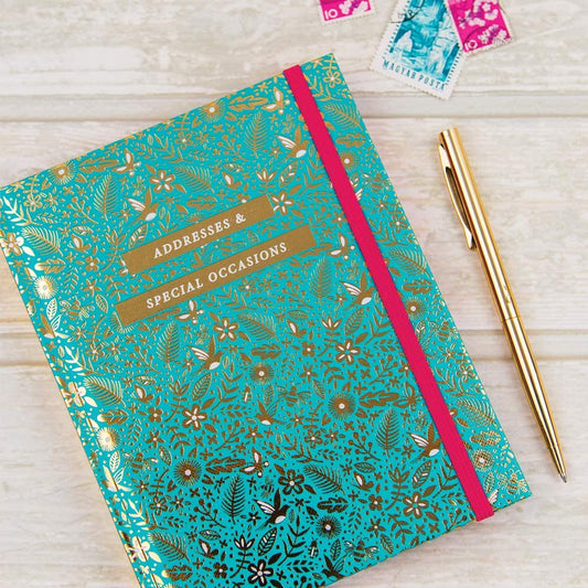 teal-and-gold-floral-addresses-and-special-occasions-book