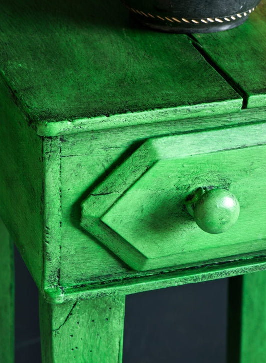warehouse-look-sidetable-painted-with-Chalk-Paint-in-Antibes-Green-and-Black-Wax-1800