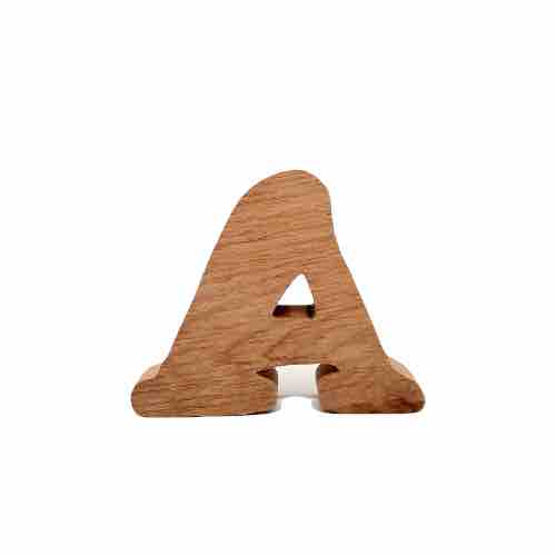 8cm-oak-letter