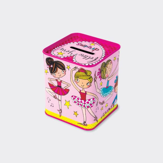 Ballerina Money Box Back