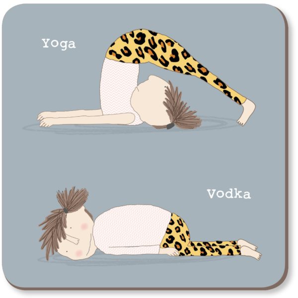 East of India coaster-yoga-vodka