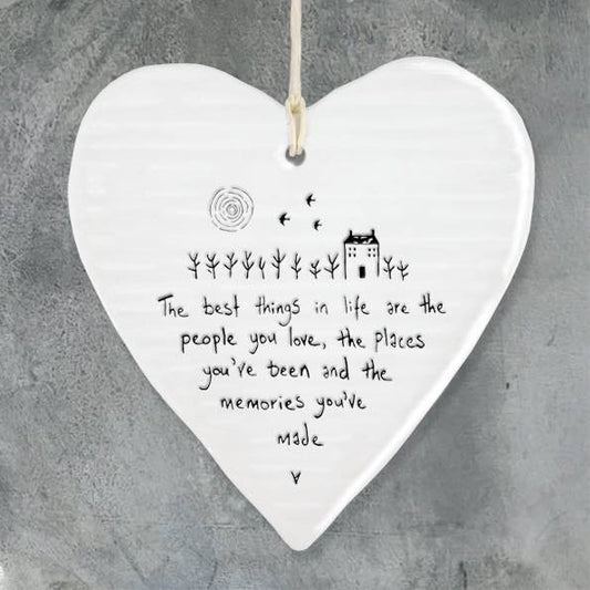 East Of India People Places Memories Porcelain Heart