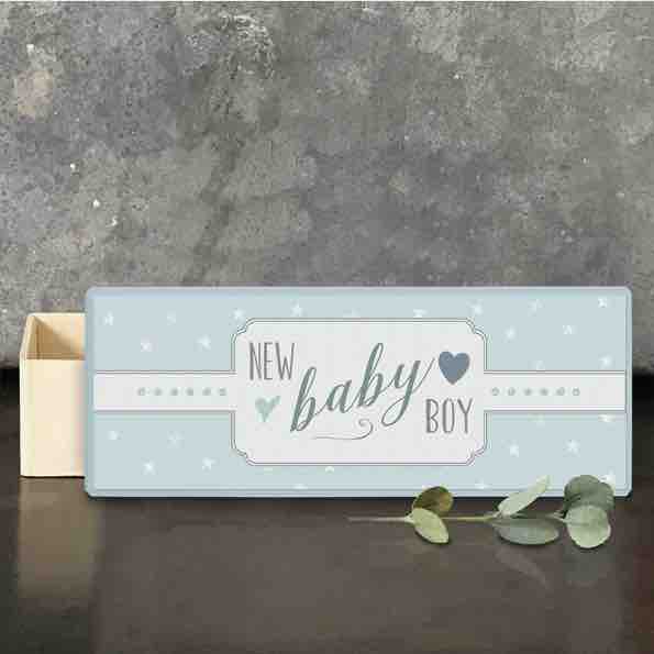 East of India Baby Boy Keepsake Box
