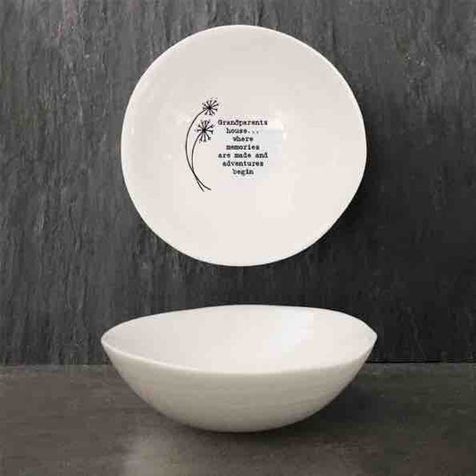 East of India 'Grandparents House' Medium Hedgerow Bowl