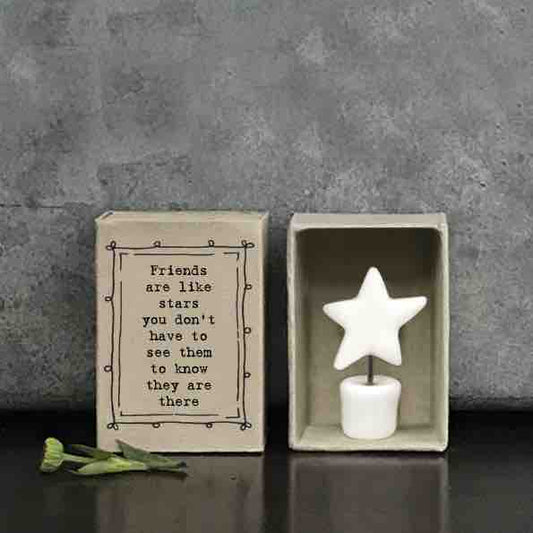 East of India Match Box - Friends Like Stars