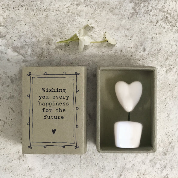 East of India Match Box - Happy Future