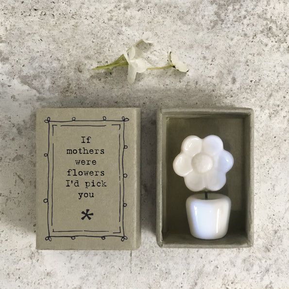 East of India Match Box - Mothers Were Flowers