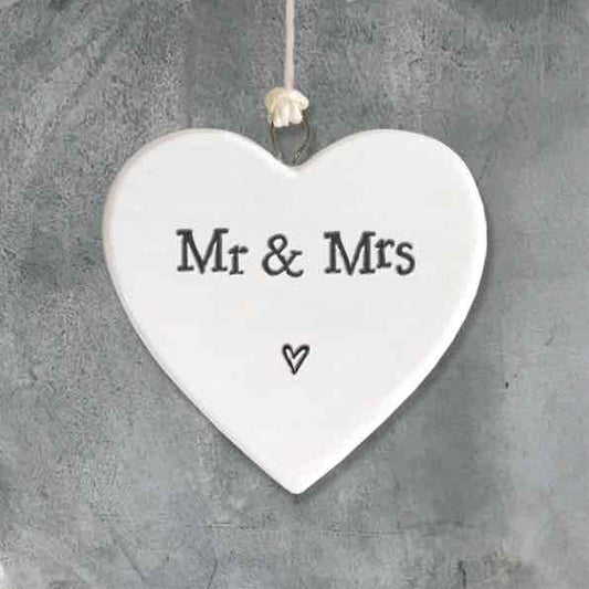 East of India Mr and Mrs Porcelain Heart