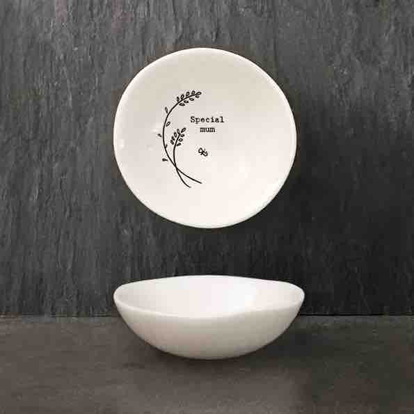 East of India 'Special Mum' Small Porcelain Bowl