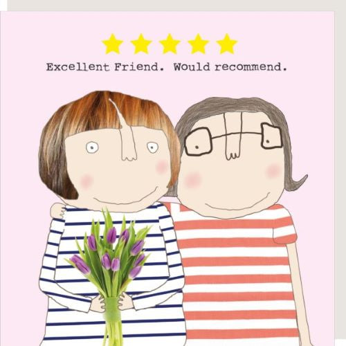 Rosie Made a Thing Card 'Five Star Friend' – The Alphabet Store