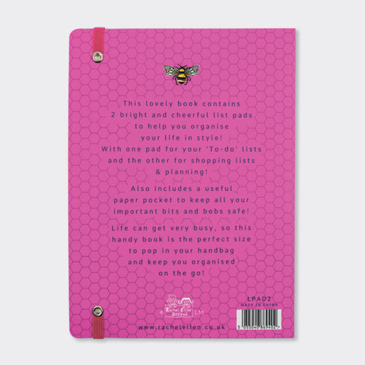 List Pad – Bee Organised List Pad
