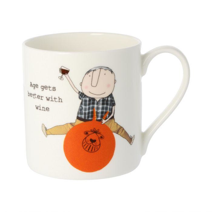 Rosie Made A Thing Age gets Better with Wine Mug