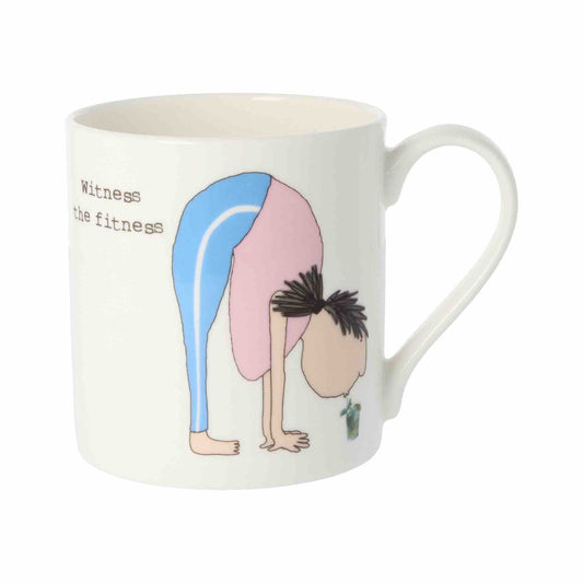 Rosie Made A Thing Witness the Fitness Mug