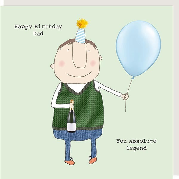 Rosie Made a Thing Card - Dad Ledge