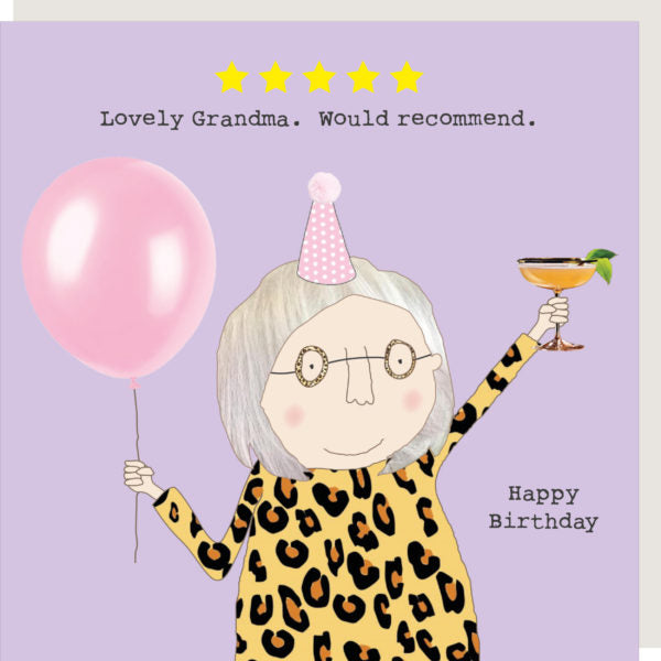 Rosie Made a Thing Card - Five Star Grandma