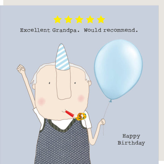 Rosie Made a Thing Card - Five Star Grandpa