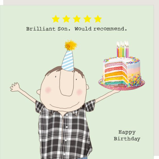 Rosie Made a Thing Card - Five Star Son