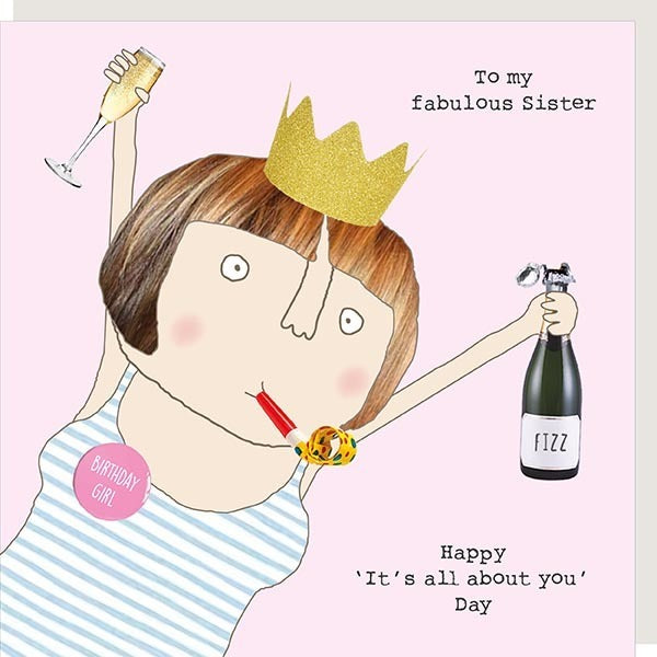 Rosie Made a Thing Card - Sister All About You
