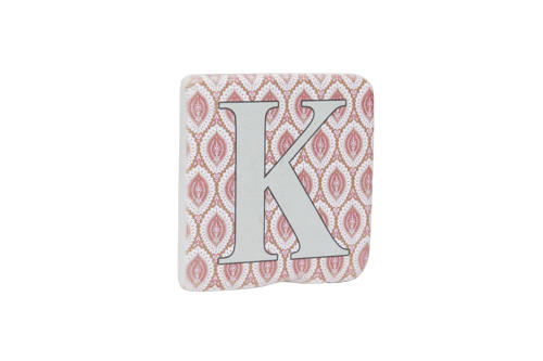 A-Z Alphabet Resin Coaster