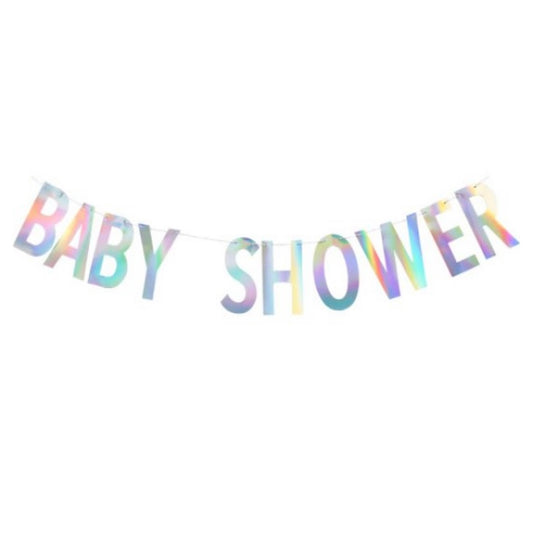 baby-shower-iridescent-banner