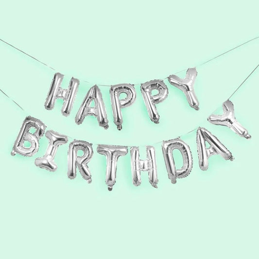 silver-happy-birthday-balloon-garland