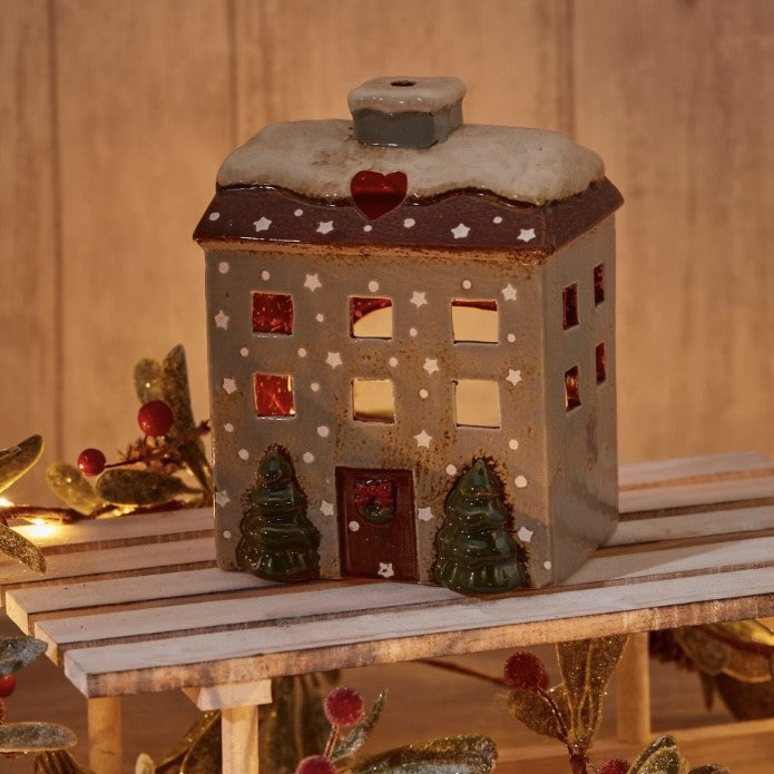 christmas-house-tea-light-holder-grey
