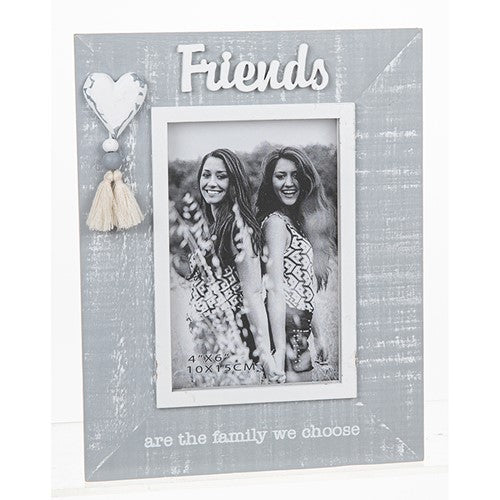 Cool Grey Tassle Frame Friends