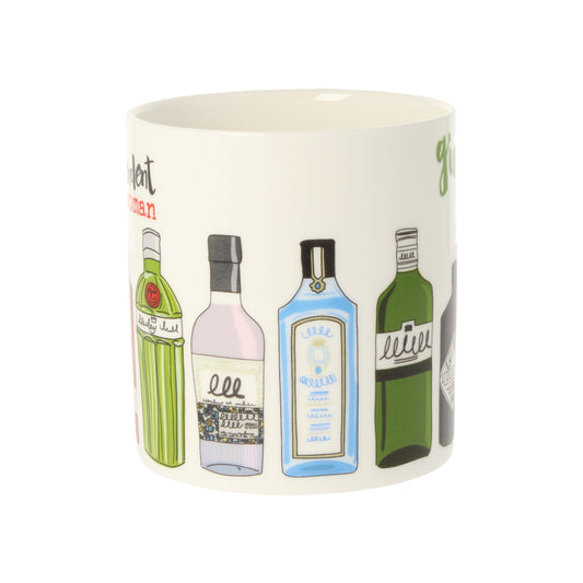 Dandelion Stationery Gin Dependent Woman Mug