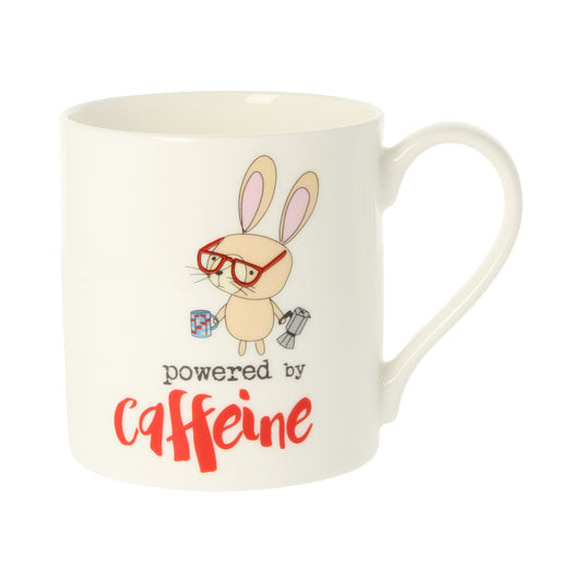 Dandelion Stationery Powered By Caffeine Mug