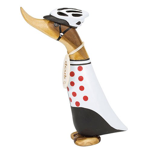cyclist-duckling-polka-dot-jersey