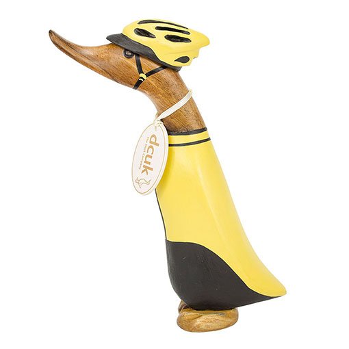 cyclist-duckling-yellow-jersey