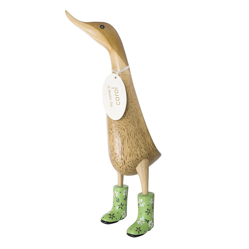 green-floral-boots-ducklet