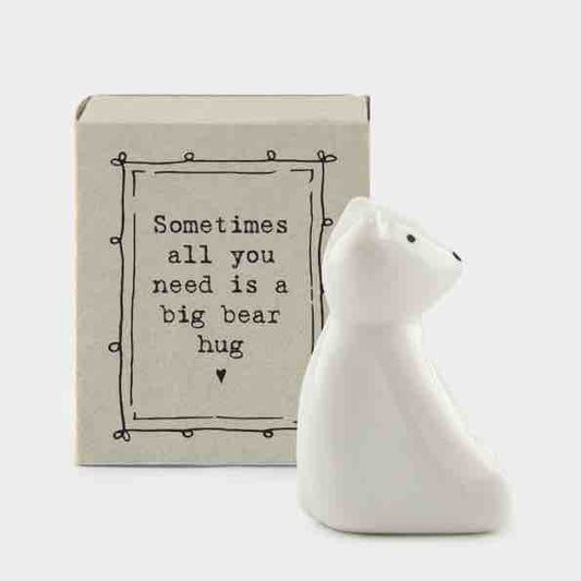 Matchbox Porcelain Bear