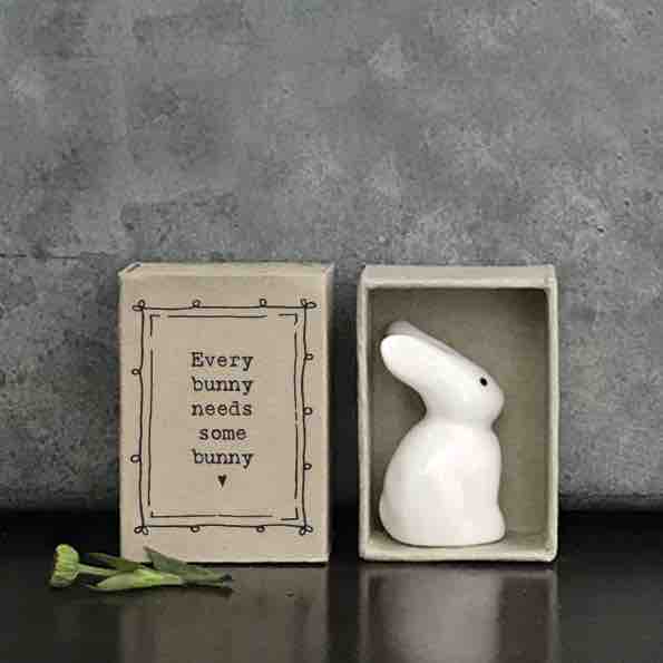 Matchbox Porcelain Bunny In Box