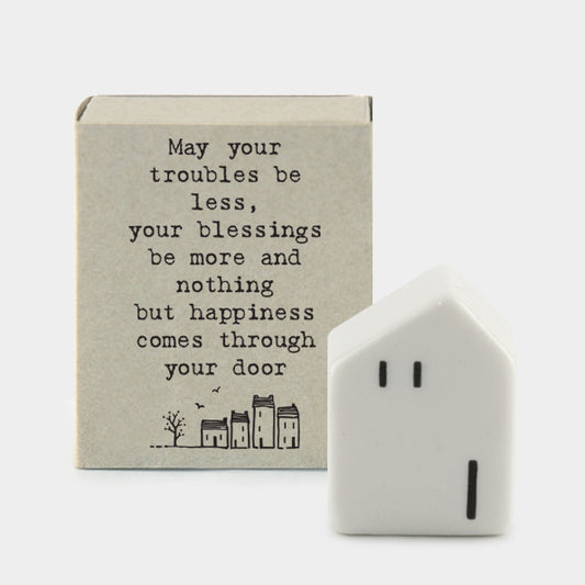Matchbox Porcelain House Happiness