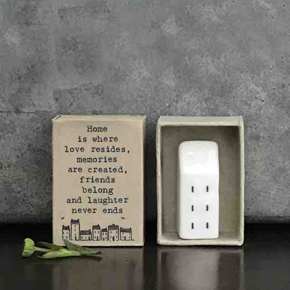 Matchbox Porcelain House Home In Box