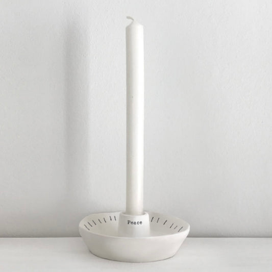 east-of-india-porcelain-candle-holder-peace