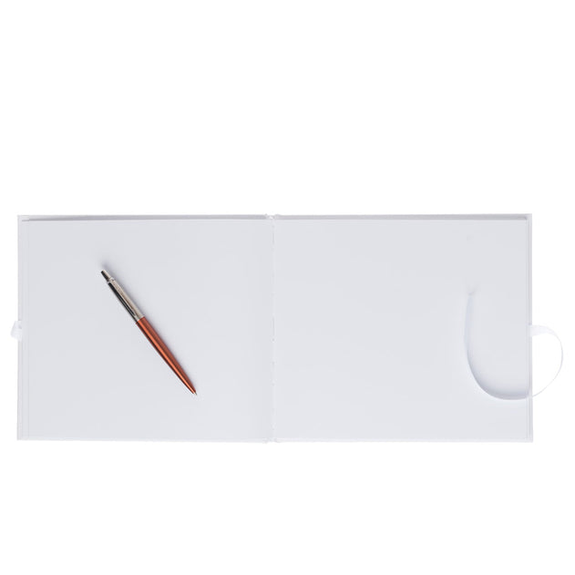 geo-floral-guest-book