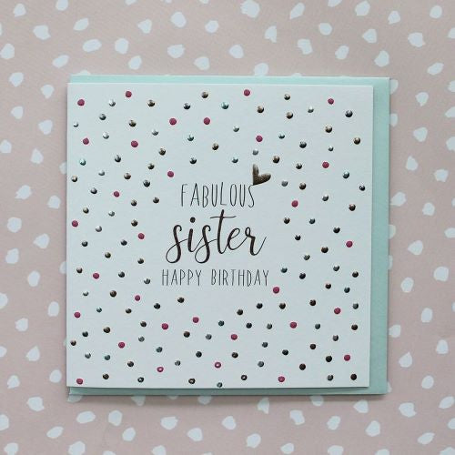 Fabulous Sister Happy Birthday